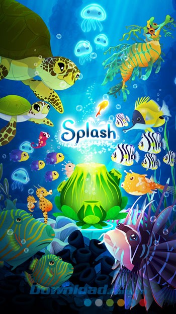 Thế giới đại dường kỳ thú trong game Splash