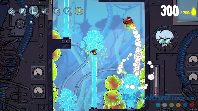 Vượt qua mọi thử thách trong game hành động mới Splasher cho máy tính, Mac và Linux