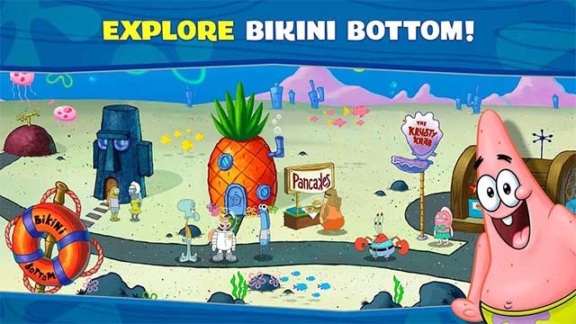 Khám phá các nhà hàng ở Bikini Bottom trong SpongeBob: Krusty Cook-Off