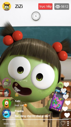 Spookiz Blast là game lấy cảm hứng từ bộ phim hoạt hình Spookiz Blast