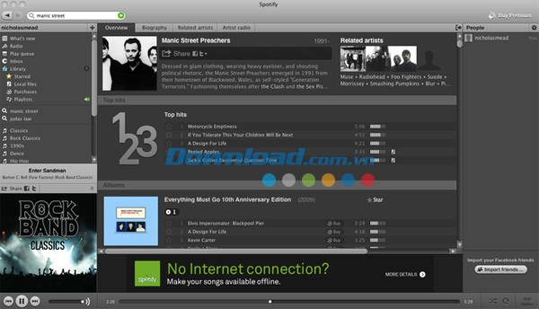 Spotify for Mac