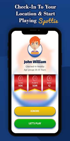 Nhập địa điểm để game tìm kiếm người chơi ở gần bạn