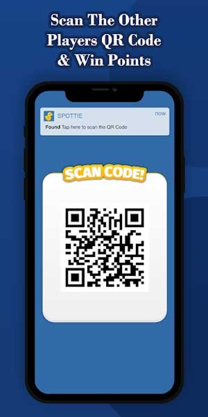 Scan mã QR của người chơi khác để nhận điểm thưởng