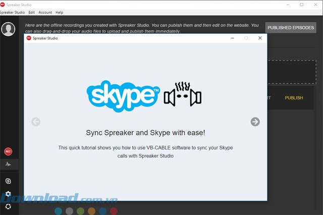 Kết nối với Skype