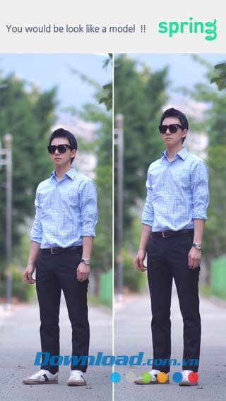 Spring - Increase height cho iOS