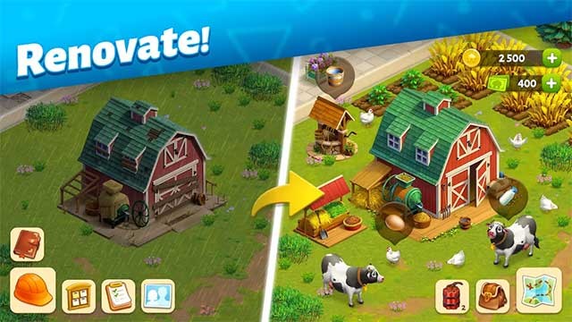 Spring Valley cho iOS là game mô phỏng nông trại tuyệt đẹp giống Township