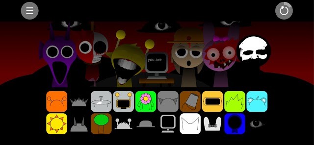 Sprunki game có tính năng chuyển đổi chủ đề giữa “Cute” và “Scary