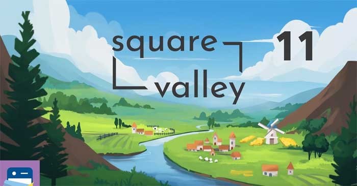 Square Valley cho iOS là game giải đố hay trên iPhone, iPad