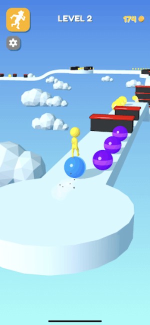 Stack Rider là game thu thập bóng màu sắc gây nghiện