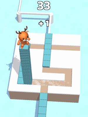 Stacky Dash là game thu thập gạch gây nghiện