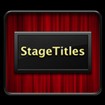 StageTitles for Mac 1.4.0 - Phần mềm tạo phụ đề cho Mac