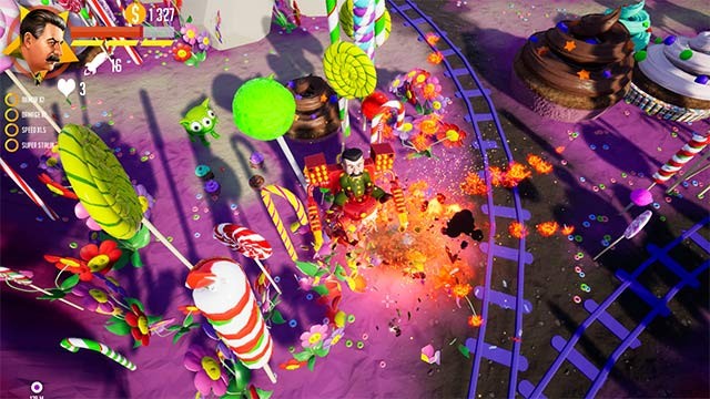 Stalin vs. Martians 4 đẩy bạn vào đấu trường bắn súng nhịp độ cao, điên rồ và hài hước