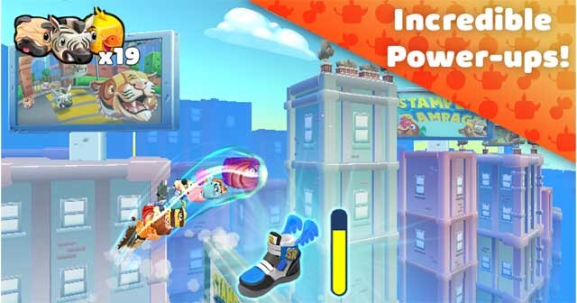 Tạo ra những power-up mạnh mẽ giúp bầy thú của bạn nhảy cao hơn