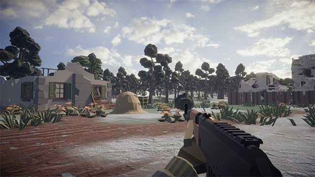 Stand Of Arms là game bắn súng cổ điển kết hợp đồ họa low-poly