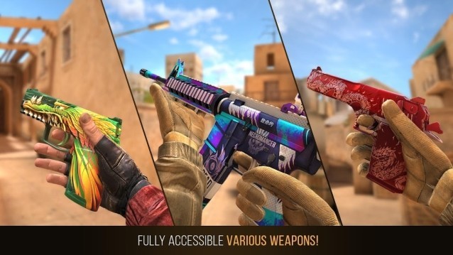 Vũ khí đa dạng, hỏa lực mạnh