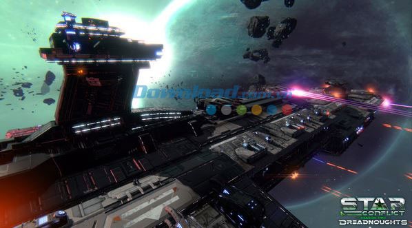 Tàu chiến là yếu tố cơ bản trong game