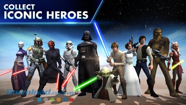 Gặp lại anh siêu anh hùng quen thuộc trong Star Wars: Galaxy of Heroes