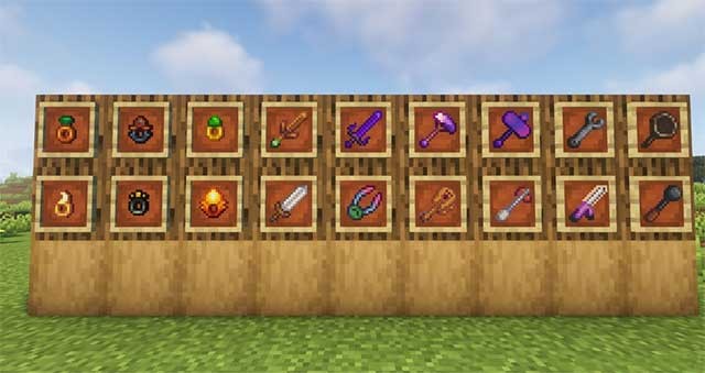 Bản Mod này sẽ thêm vào Minecraft nhiều công cụ rất được yêu thích trong Stardew Valley