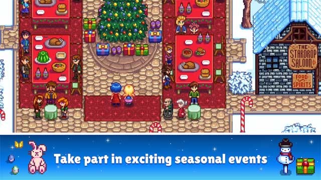 Tham gia vào các sự kiện lễ hội theo mùa nhộn nhịp