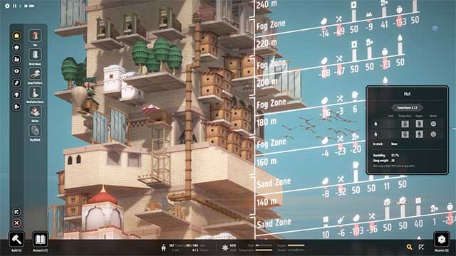 Trong game Stario, bạn sẽ xây dựng thành phố trên một tòa tháp