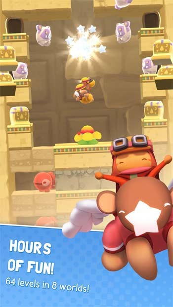 Chinh phục hơn 64 level tại 8 thế giới khác nhau