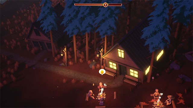 Quan sát những du khách đến nghỉ dưỡng, ăn uống, trò chuyện và rời đi trong tâm trạng vui vẻ