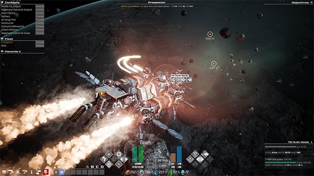 Sử dụng chiến lược thông minh trong khi khai thác tài nguyên và chiến đấu với người ngoài hành tinh