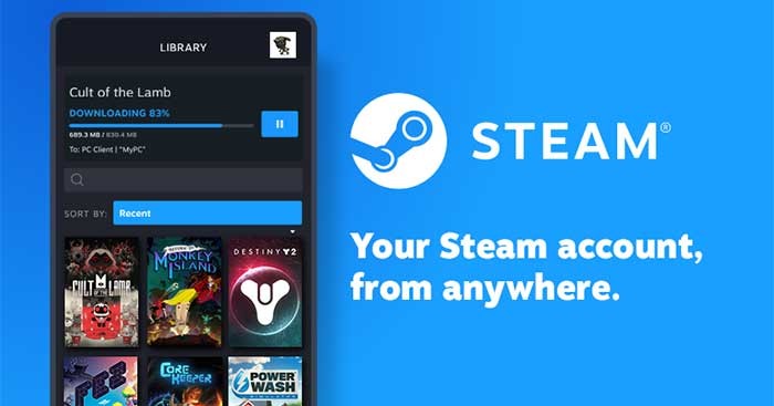 Truy cập Steam mọi lúc mọi nơi với ứng dụng Steam Mobile