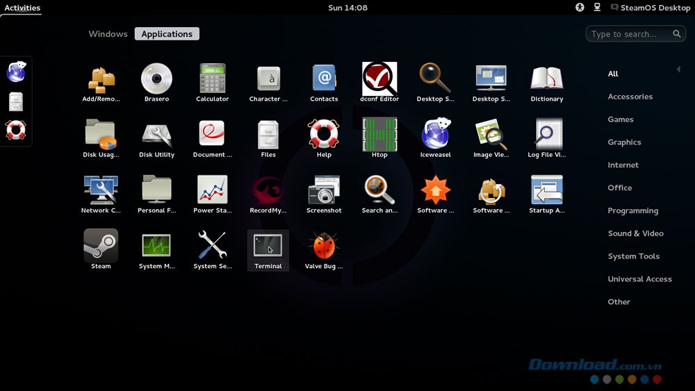 Cài ứng dụng Linux