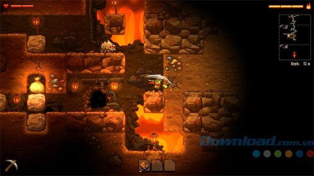 Game đào mỏ SteamWorld Dig