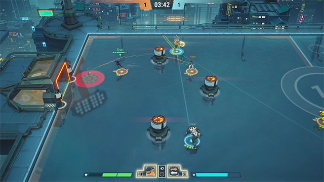 Steel Circus đòi hỏi tinh thần đồng đội cao kết hợp chiến lược linh hoạt