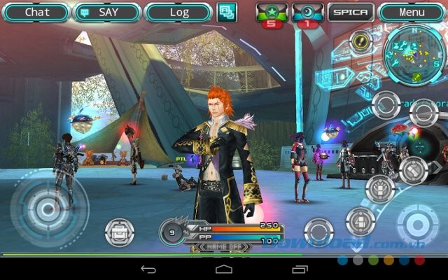 Nhân vật trong game Stellacept Online