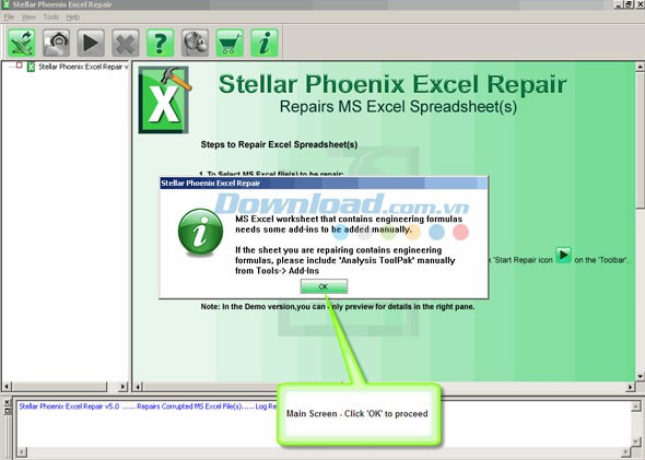Stellar Phoenix Excel Repair
