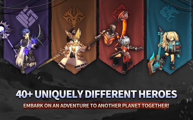 Hơn 40 anh hùng khác nhau để người chơi lựa chọn