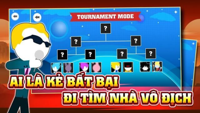 Tham gia giải đấu toàn vũ trụ và tìm ra người mạnh nhất