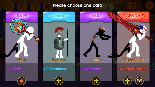 Game có nhiều chế độ chơi, nhân vật và các bản nâng cấp