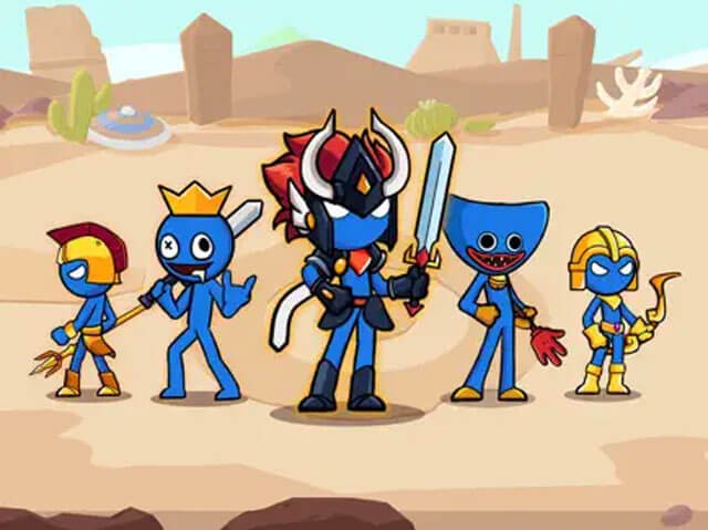 Hơn 40 quân gậy có thể sưu tập được với các khả năng độc đáo