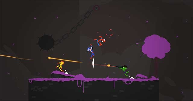 Stick Fight là game người que chiến đấu mới cực vui nhộn dựa trên cơ chế vật lý