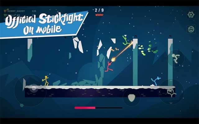 Stick Fight: The Game Mobile Android là bản di động chính thức của game PC Stick Fight: The Game