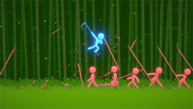 Lối chơi của Stick It to the Stickman dựa trên cơ chế vật lý thực với nhịp độ siêu nhanh