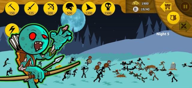 Game Stick War: Legacy cung cấp 4 lớp nhân vật để bạn lựa chọn