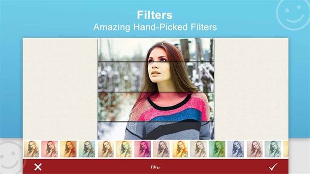 Vô vàn bộ lọc và hiệu ứng ảnh nghệ thuật