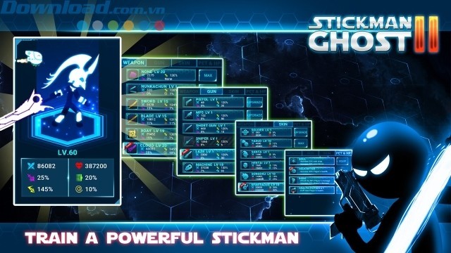Đào tạo một stickman mạnh mẽ