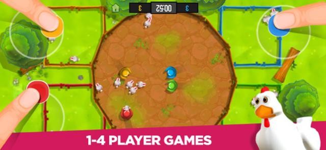 Các game dành cho từ 1 đến 4 người cùng chơi trên một máy