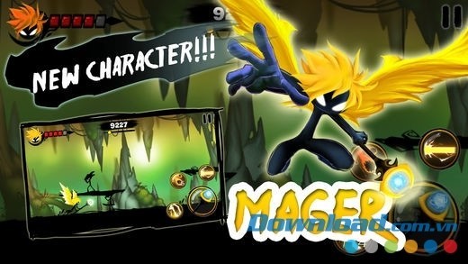 Hệ thống nhân vật mới