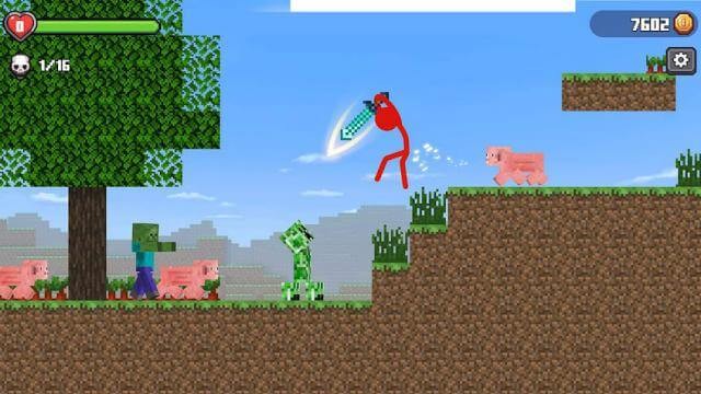 Đồ họa khối vuông độc đáo giống Minecraft