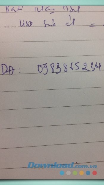 Chèn ảnh vào ghi chú