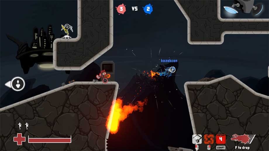 StickyBots có chế độ đa người chơi