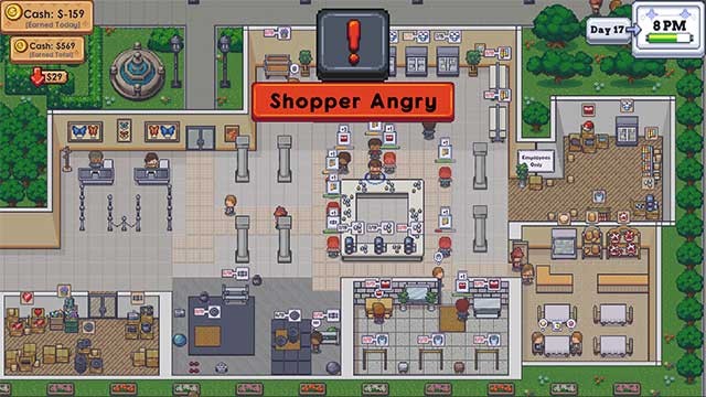 Cung cấp đủ các mặt hàng để tránh khiến khách tức giận