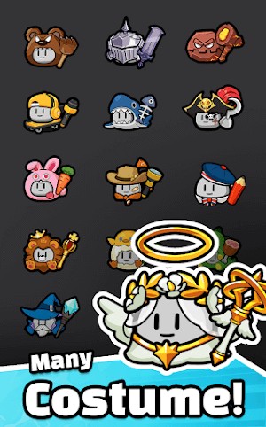 Nhiều trang phục độc đáo để tùy chỉnh nhân vật